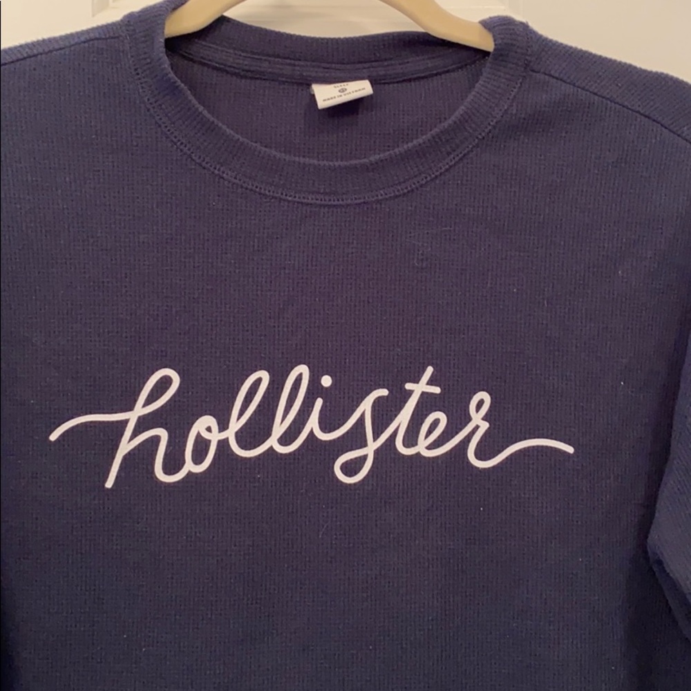 Hollister sleep shirt navy Sz m NWOT